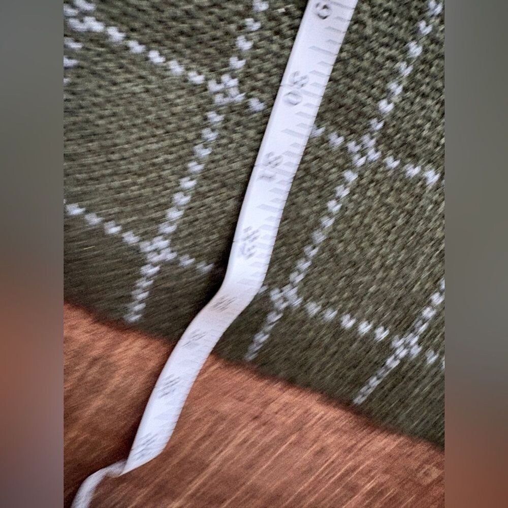 Anthropologie green window pane long line open cardigan sweater Oliver by Escio - Picture 12 of 15